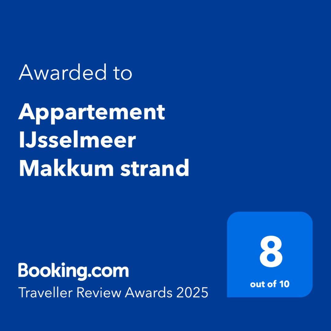 Appartement Ijsselmeer Makkum Strand Exterior foto