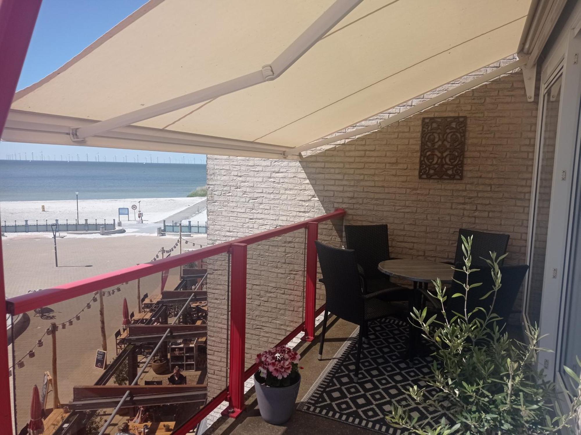 Appartement Ijsselmeer Makkum Strand Exterior foto
